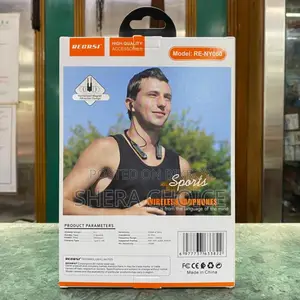 Recrsi Re-Ny060 Wireless Neckband Bluetooth Earphones
