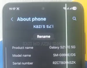 Samsung Galaxy S21 5G 128 GB Black