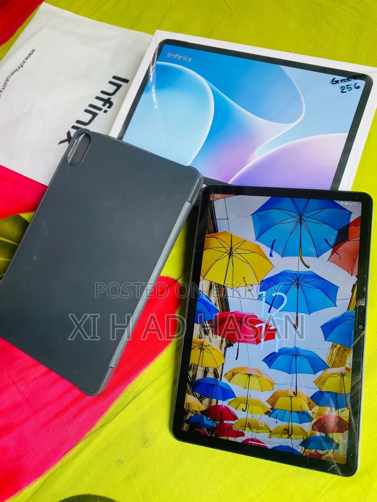 নতুন ইনফিনিক্স এক্সপ্যাড ২০ ২৫৬ জিবি গ্রিন
