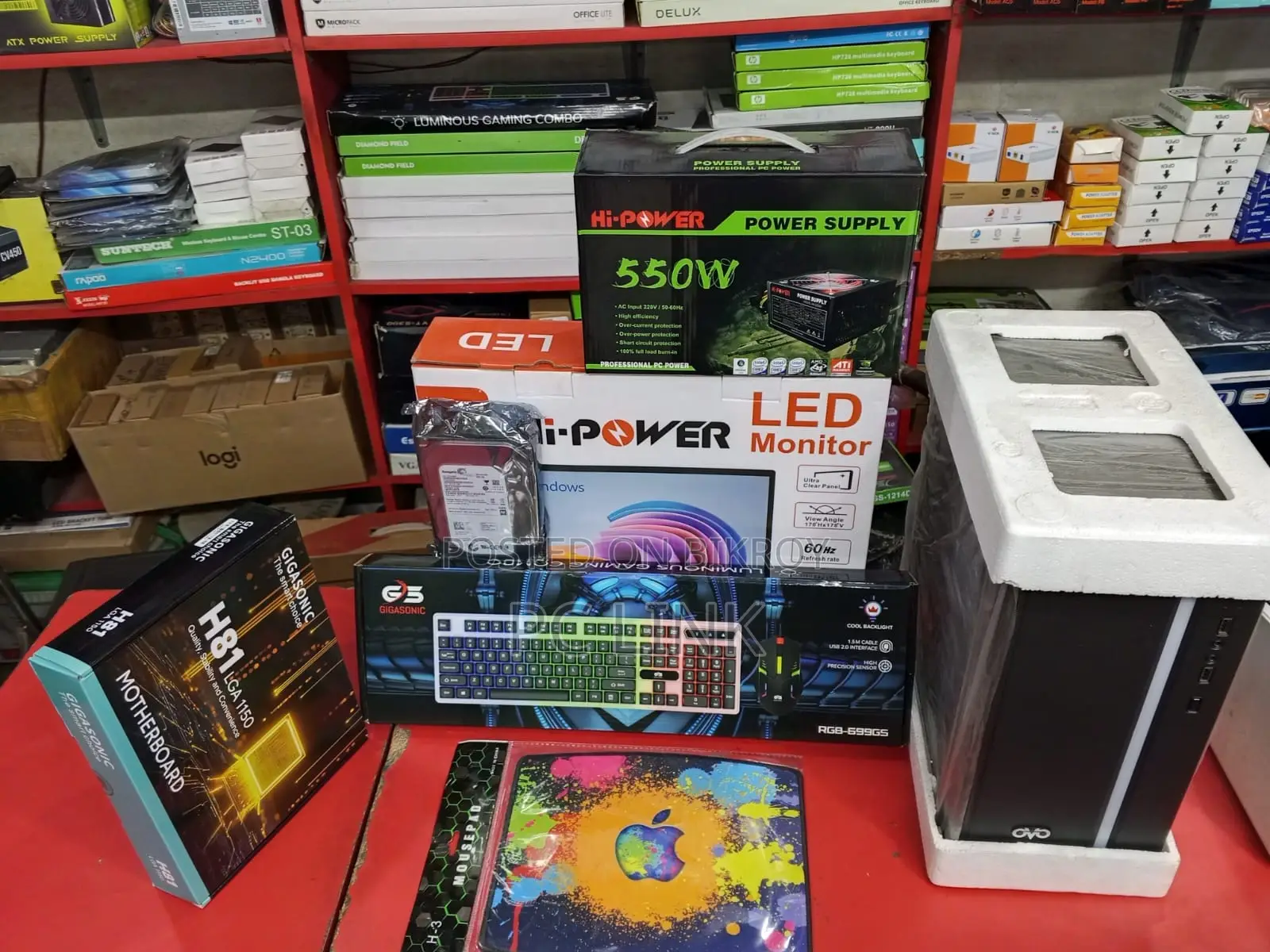 New Desktop Computer 4GB Intel Core I5 HDD 500GB