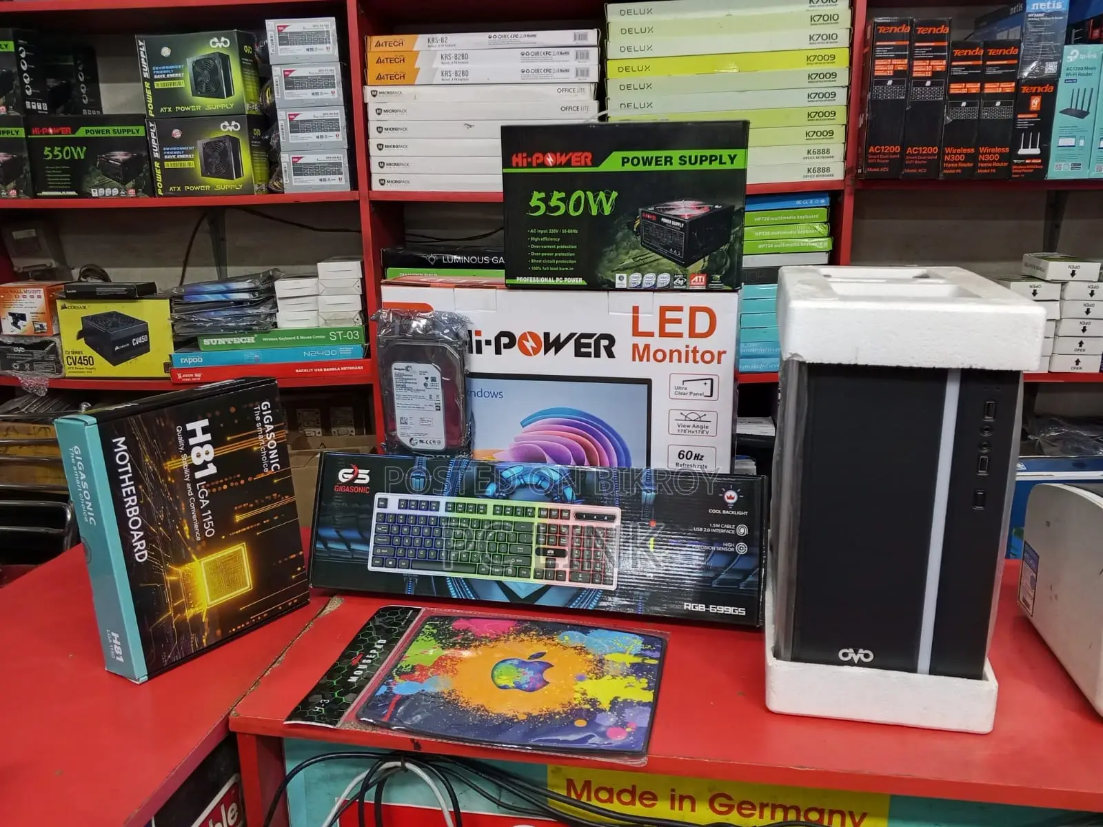 New Desktop Computer 4GB Intel Core I5 HDD 500GB