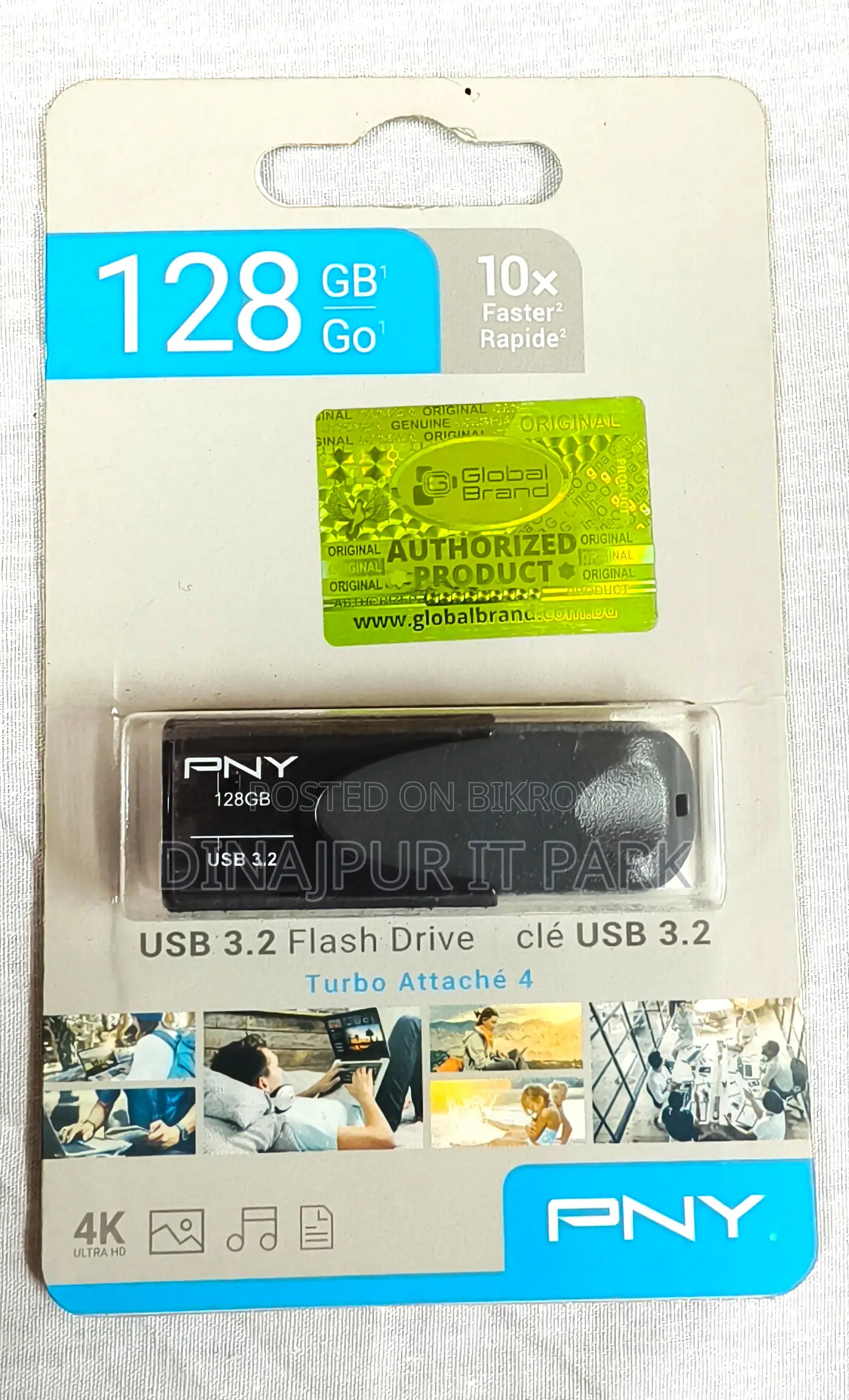Pny Turbo Attaché 4 128gb Usb 3.2 Flash Drive (1)