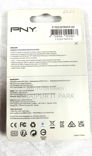 Pny Turbo Attaché 4 128gb Usb 3.2 Flash Drive (1)