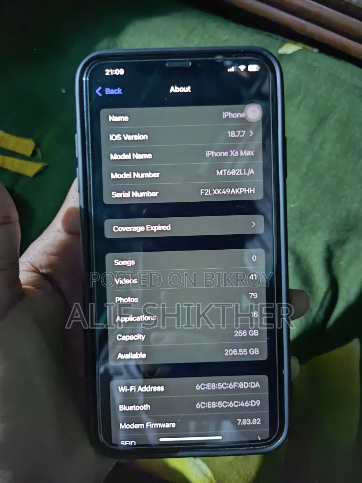 Apple iPhone XS Max 256 GB White