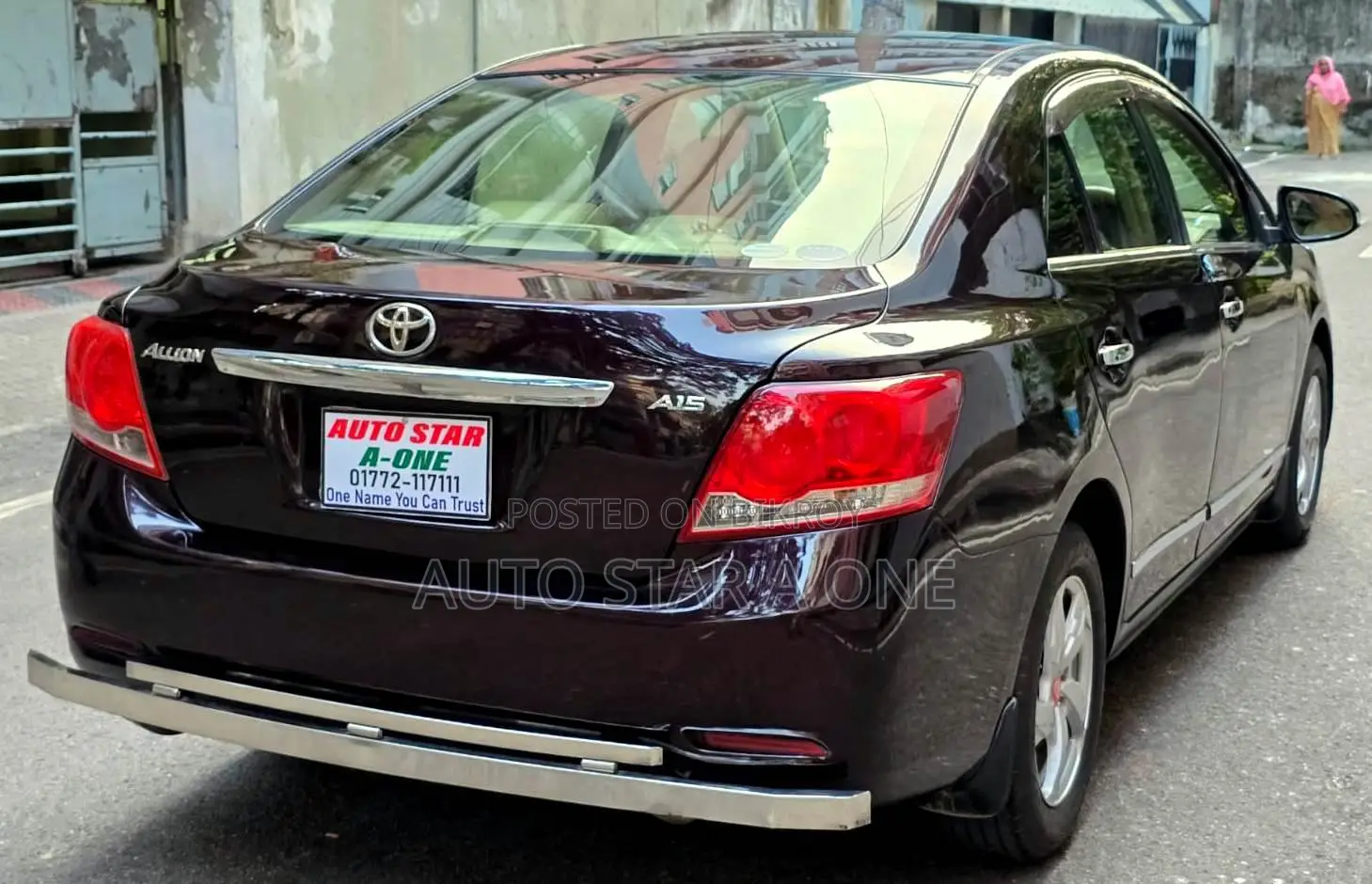 Toyota Allion 2014 Maroon