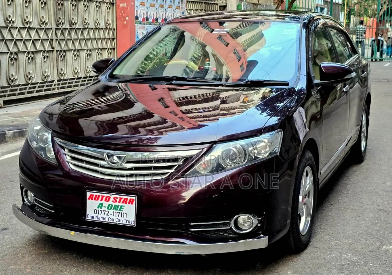 Toyota Allion 2014 Maroon