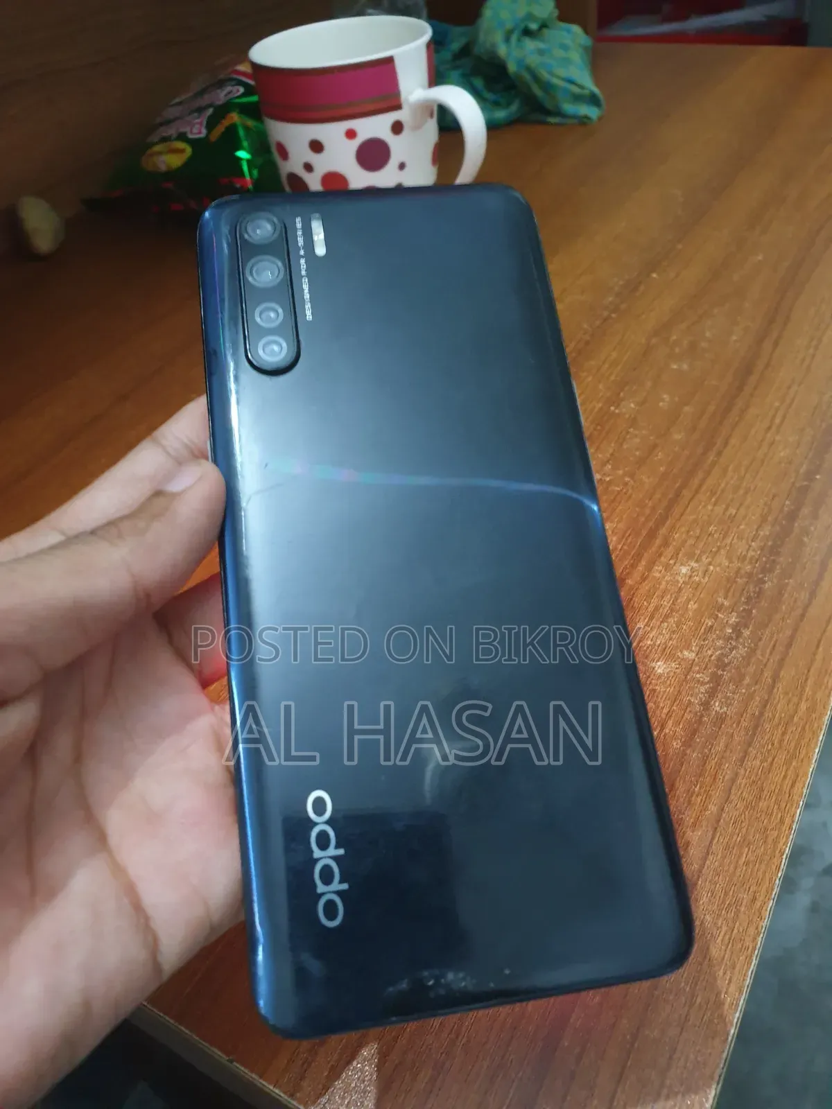 Oppo F15 256 GB Blue