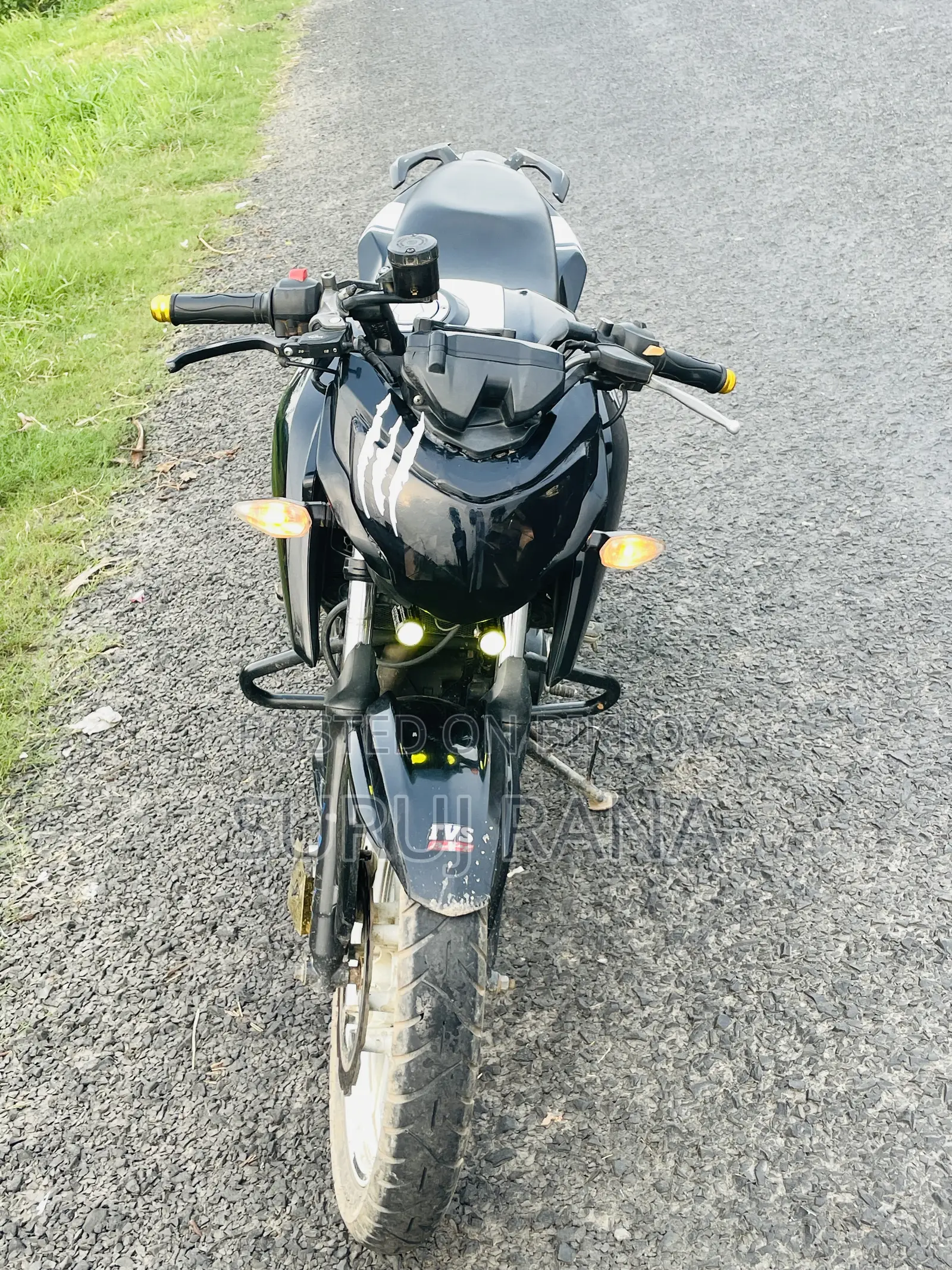 TVS Apache 160 4V 2019 Black