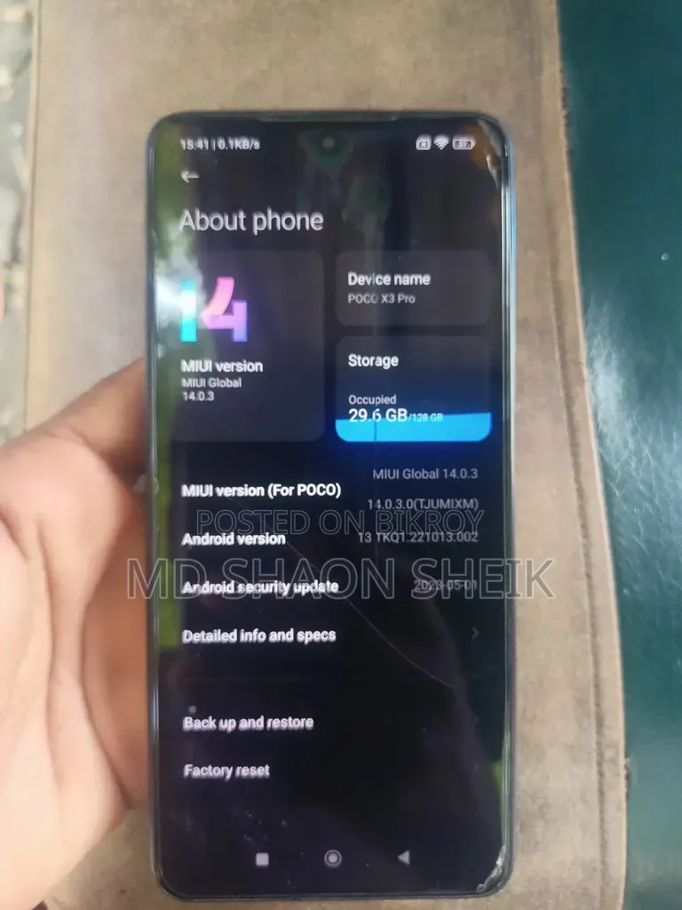 Xiaomi Poco X3 Pro 128 GB Blue