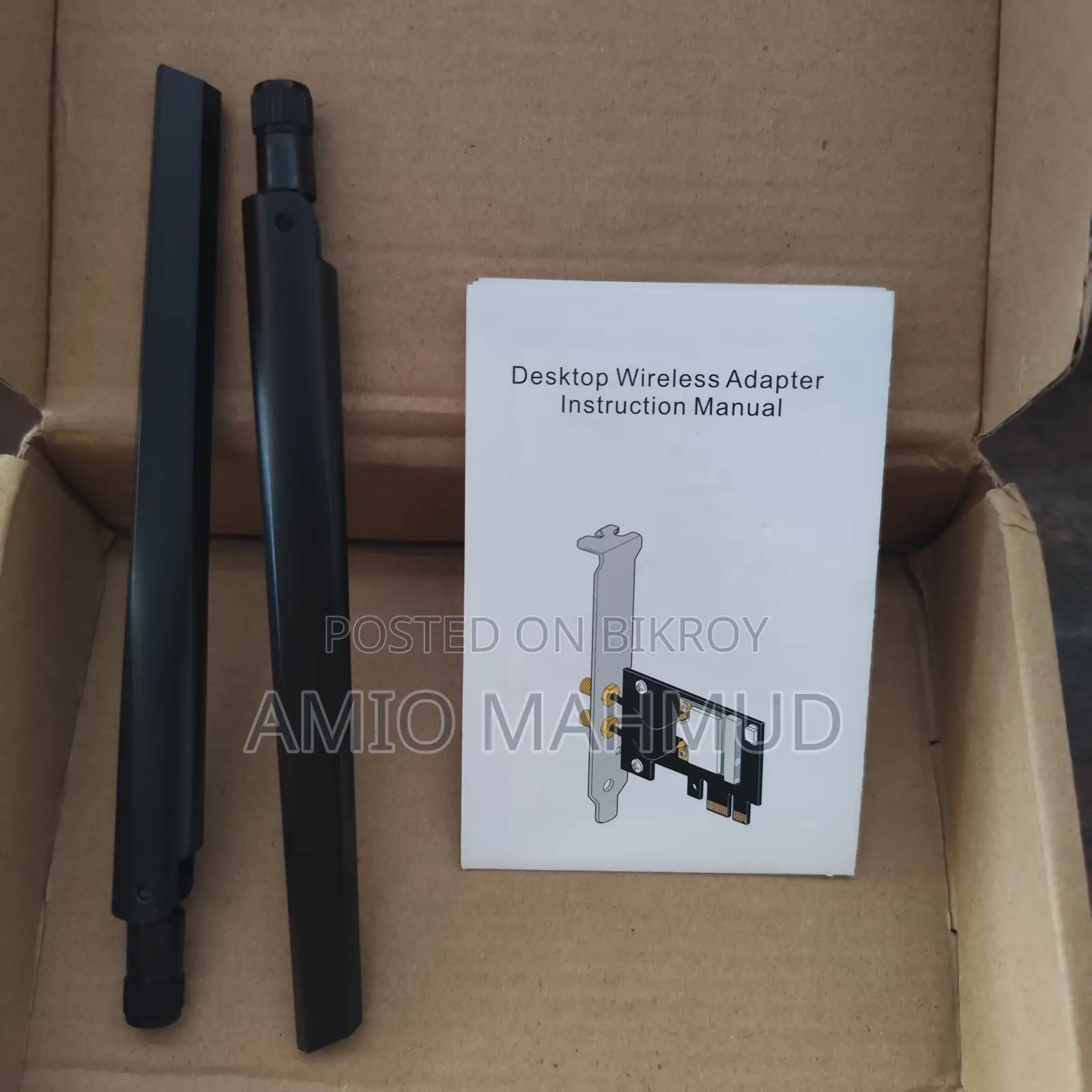 Derapid 1200mbps Pcie Dual Band Wifi Adapter (Brand New - Sealed Pack)