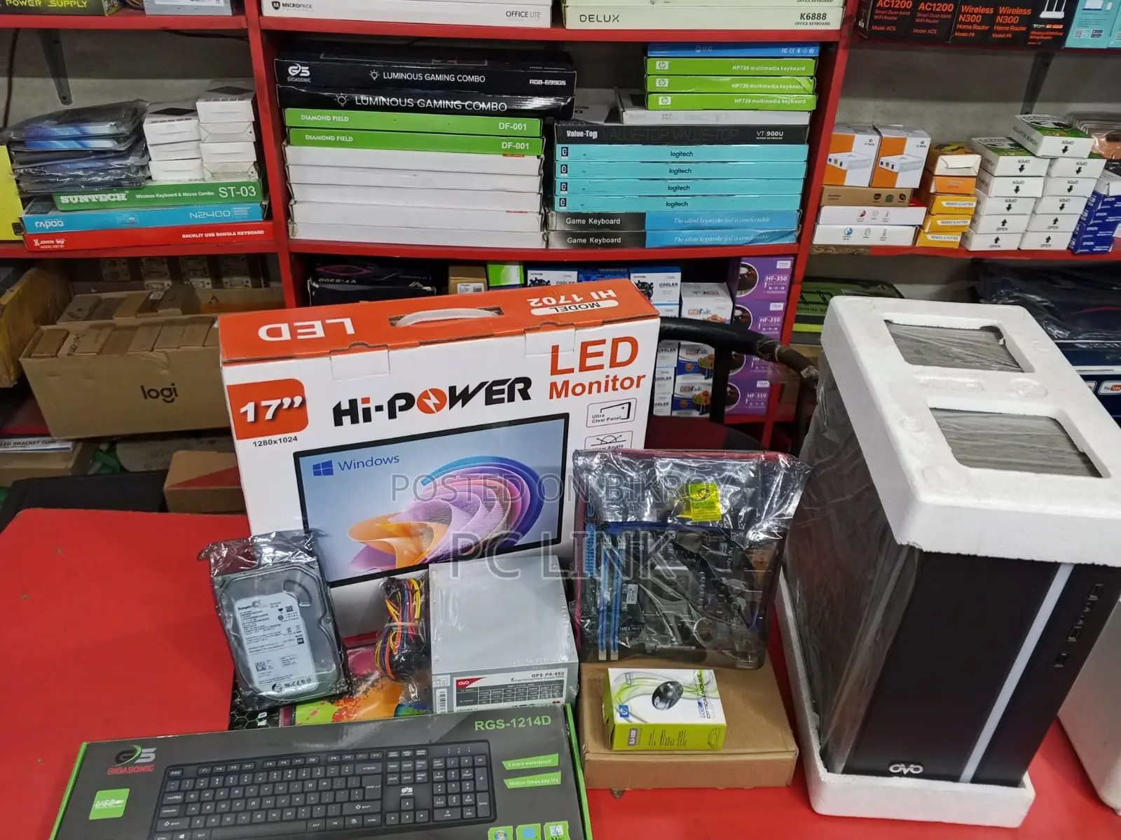 New Desktop Computer 4GB Intel Core i5 HDD 500GB