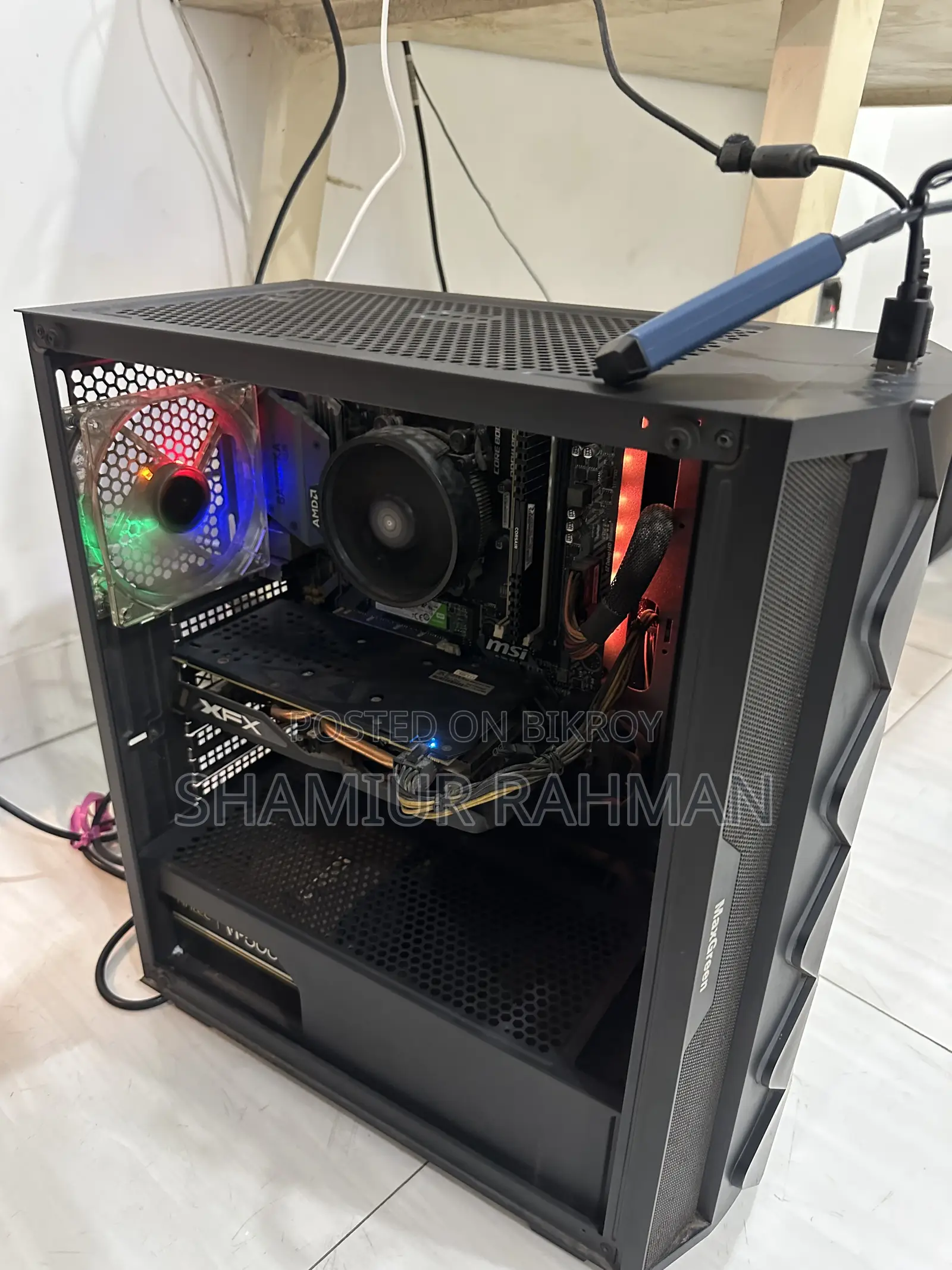Desktop Computer 8GB AMD Ryzen 5 HDD+SSD 1T