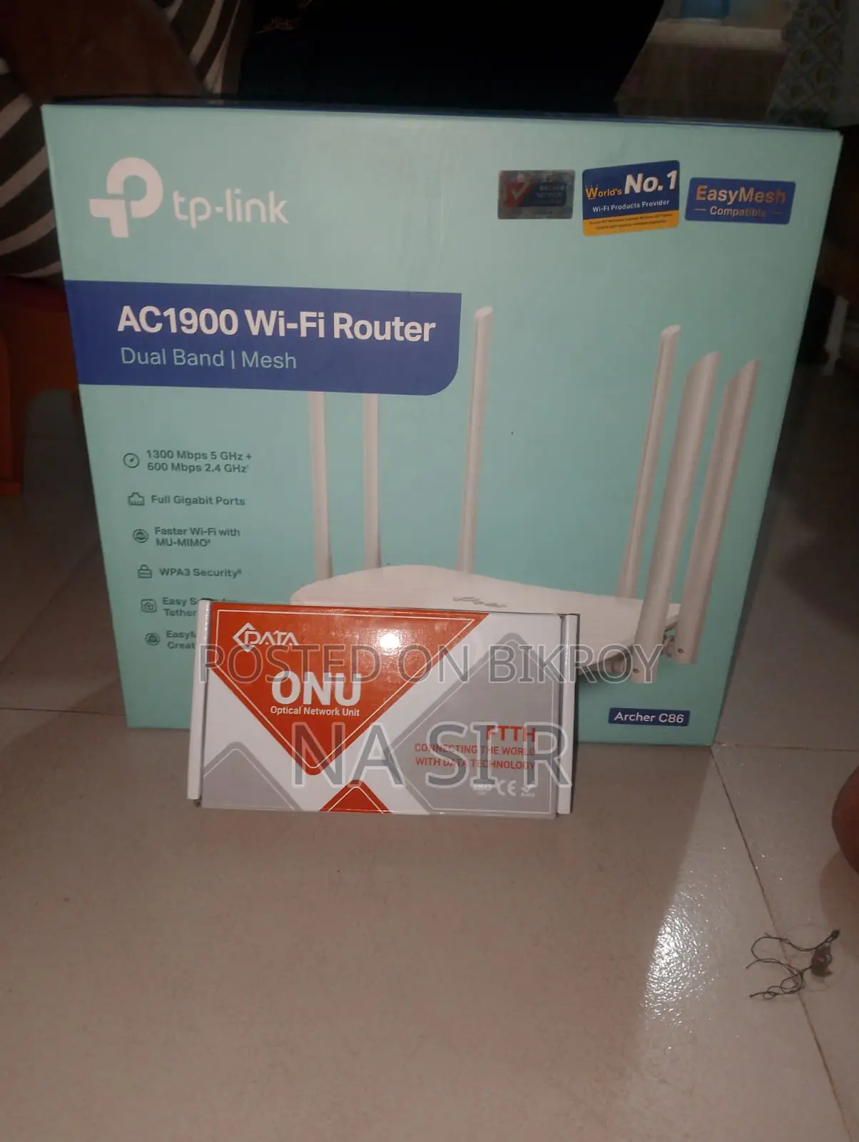 Tp-Link Router AC1900 + Uno Free
