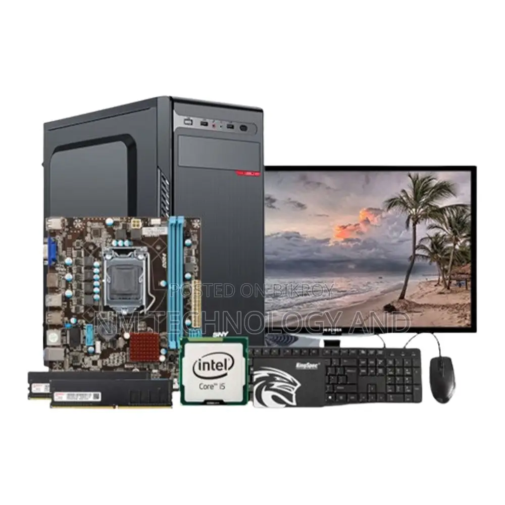 New Desktop Computer Asus 8GB Intel Core I5 SSD 128GB
