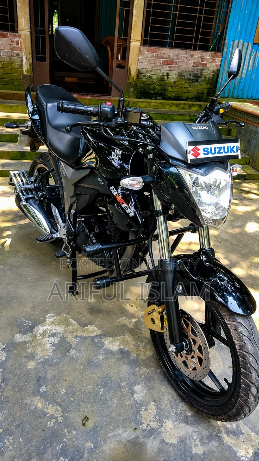 Suzuki Gixxer Monotone 2023 Black
