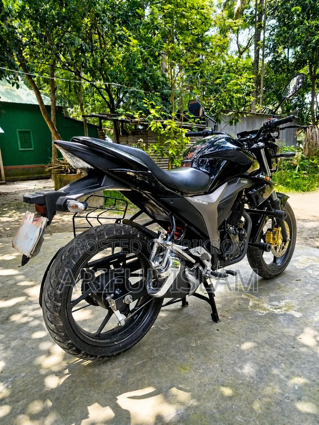 Suzuki Gixxer Monotone 2023 Black