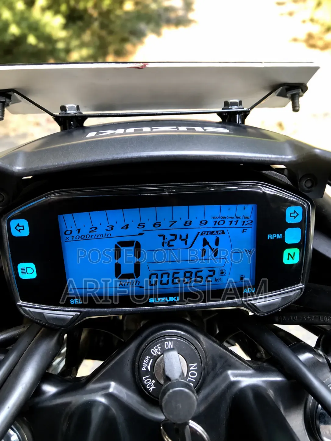 Suzuki Gixxer Monotone 2023 Black
