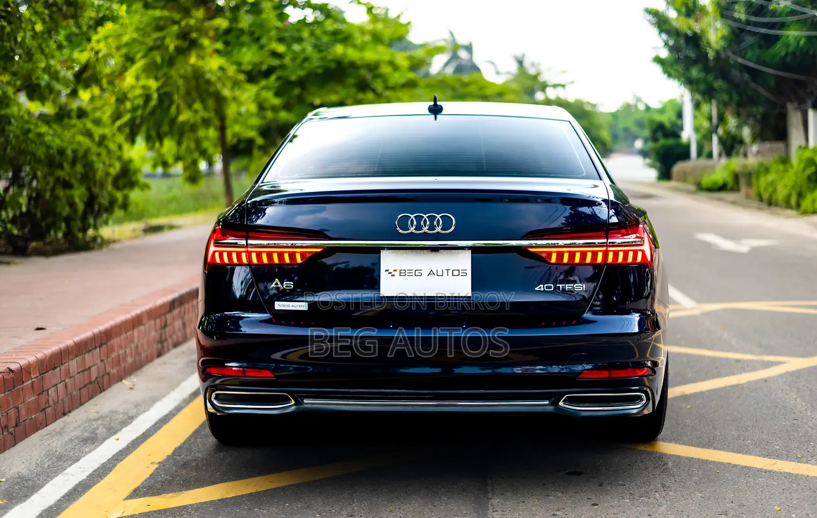 Audi A6 2019 Blue