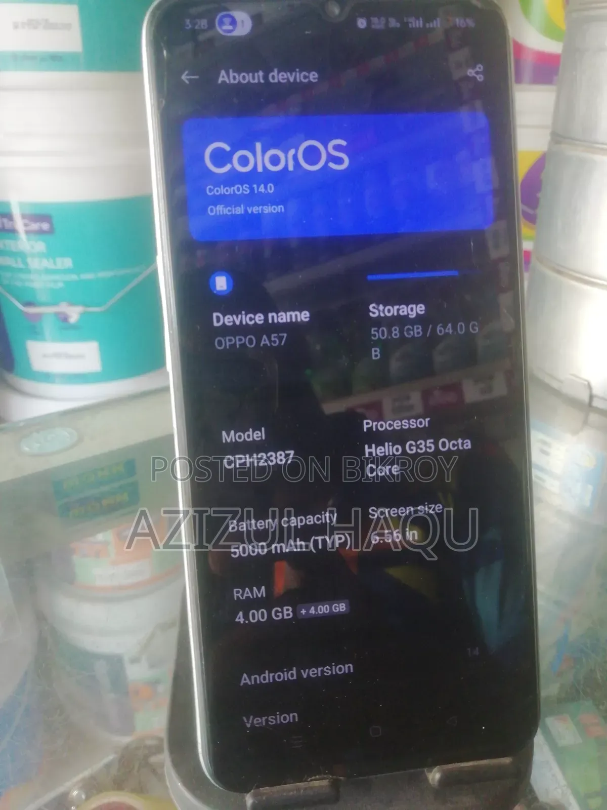 Oppo A57 64 GB Green