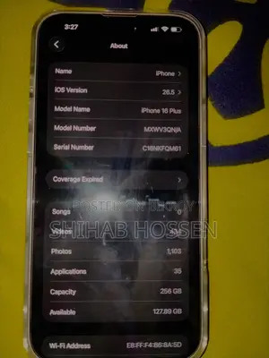 Apple iPhone 16 Plus 256 GB White