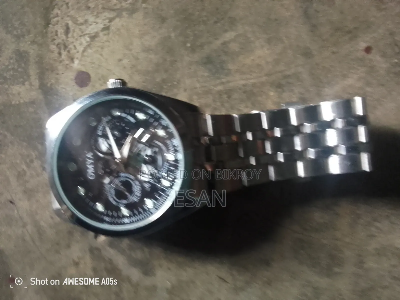 Omya company watch imported from China