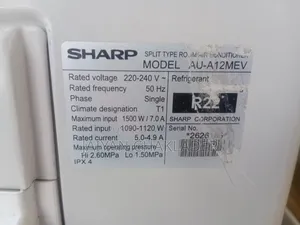 Sharp Ac 1 Ton