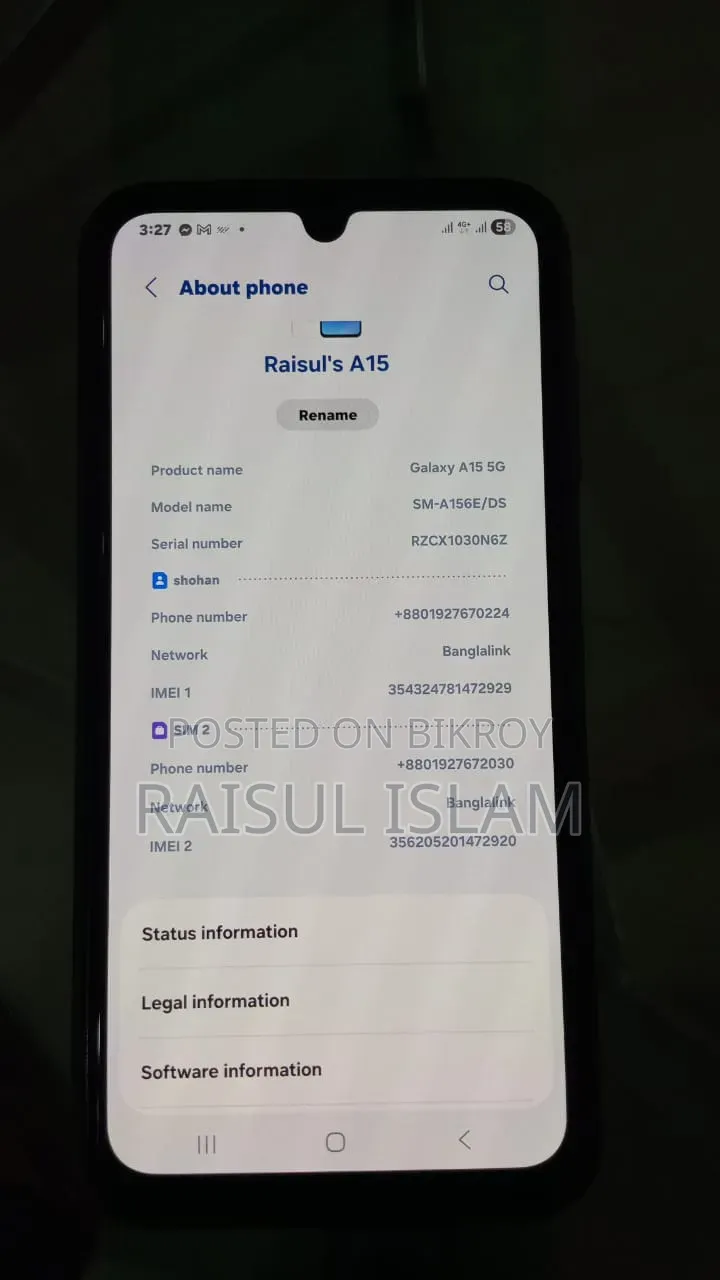 Samsung Galaxy A15 5G 128 GB