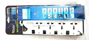 Click 4 Socket Power Strip