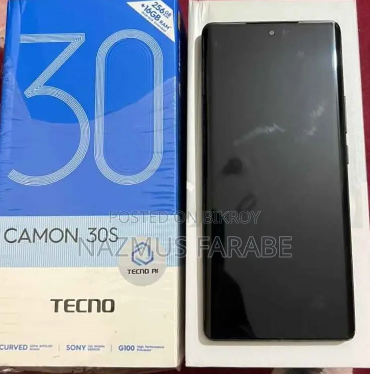 Tecno Camon 30S 256 GB Black
