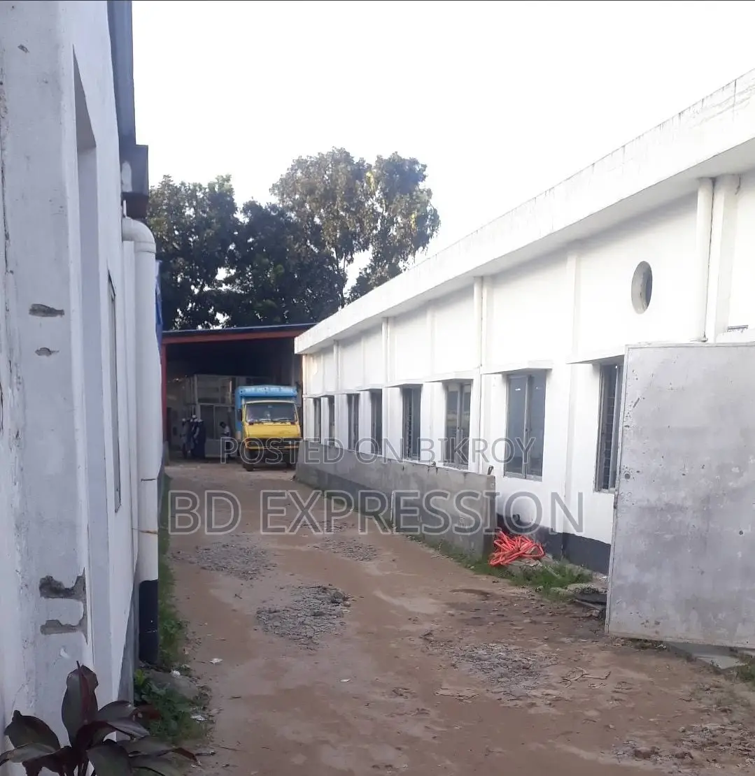 Commercial Land Sell With Garment Building