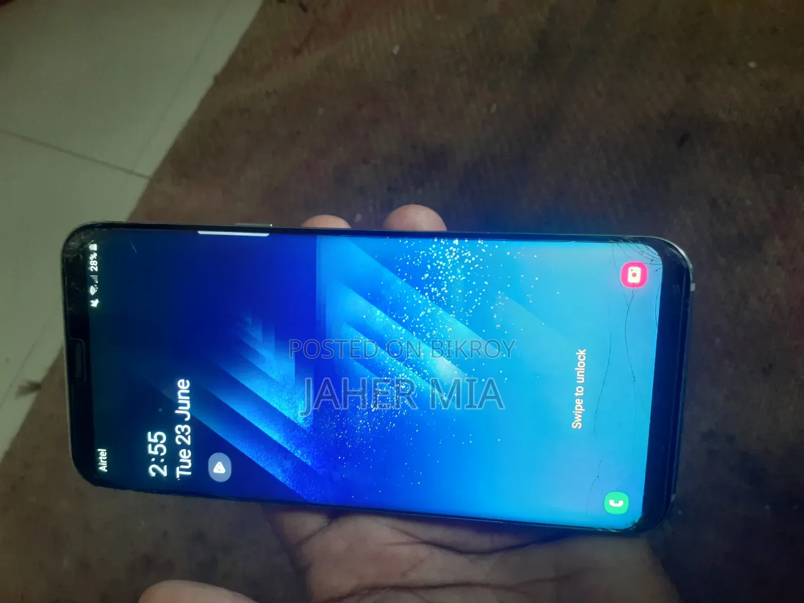 Samsung Galaxy S8 Plus 64 GB Silver