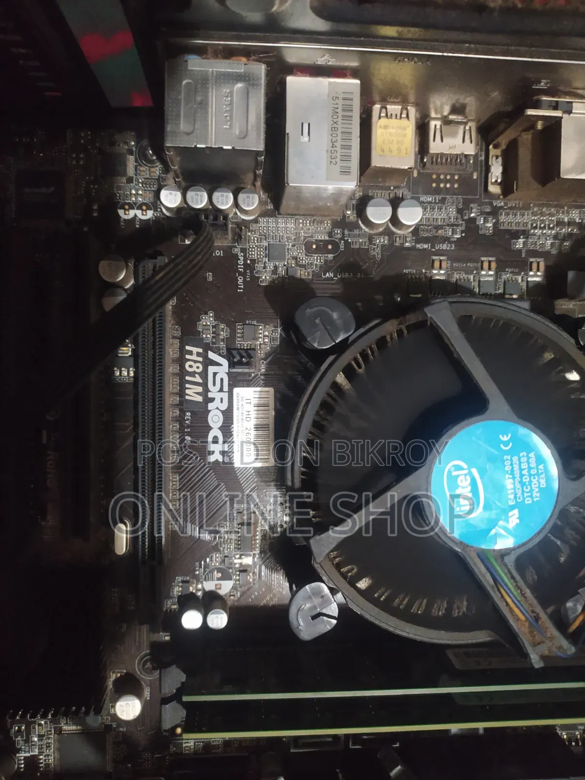 Desktop Computer 8GB Intel Core I3 SSD 128GB