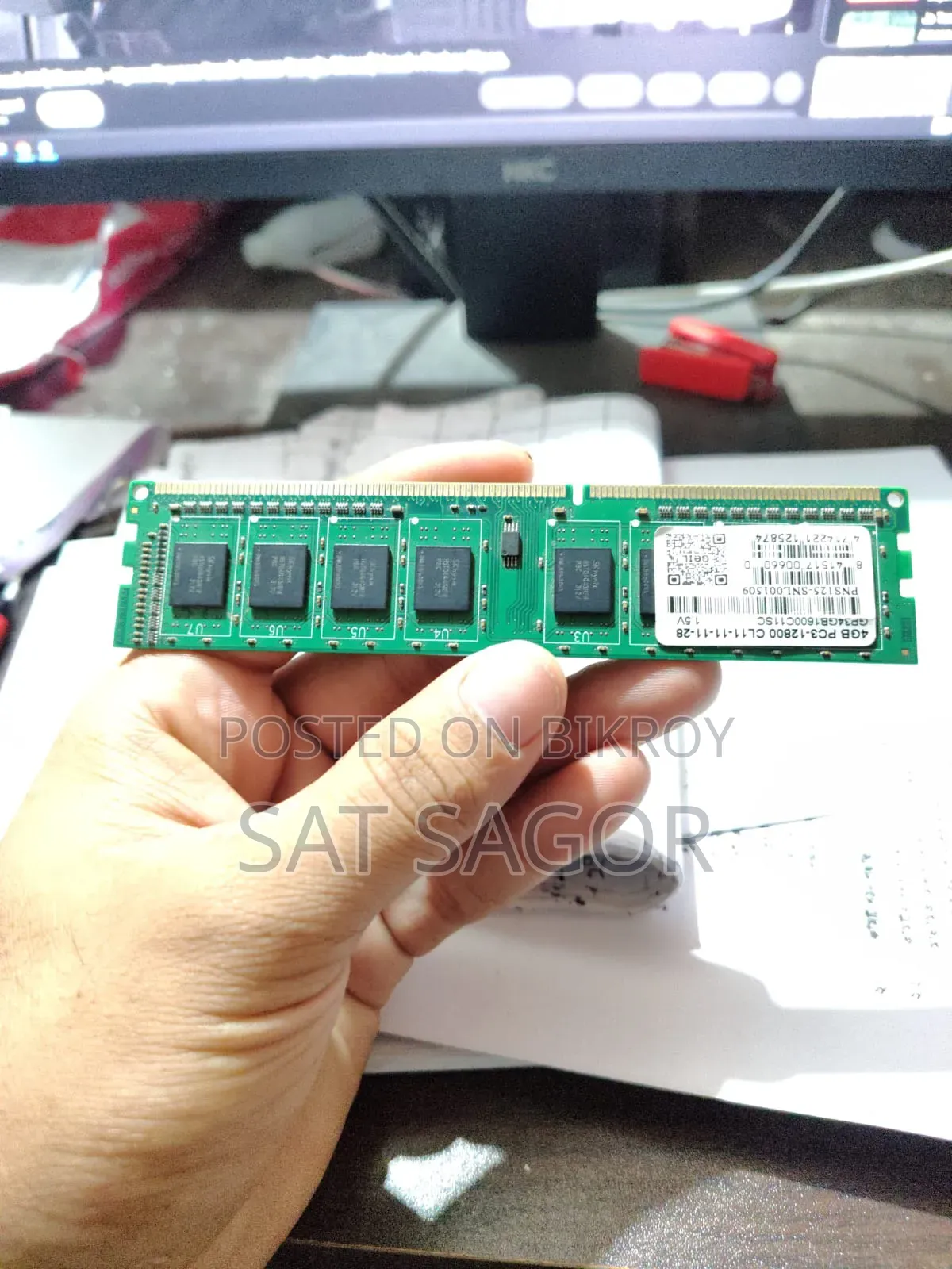 PC RAM DDR3 4 GB