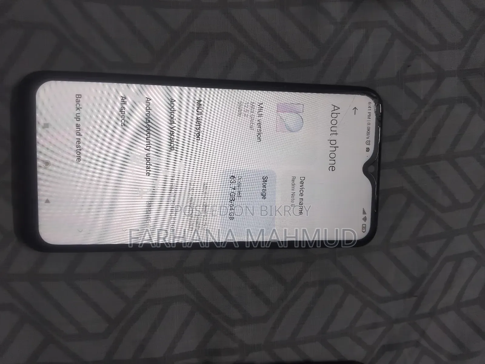 Xiaomi Redmi Note 8 64 GB Black