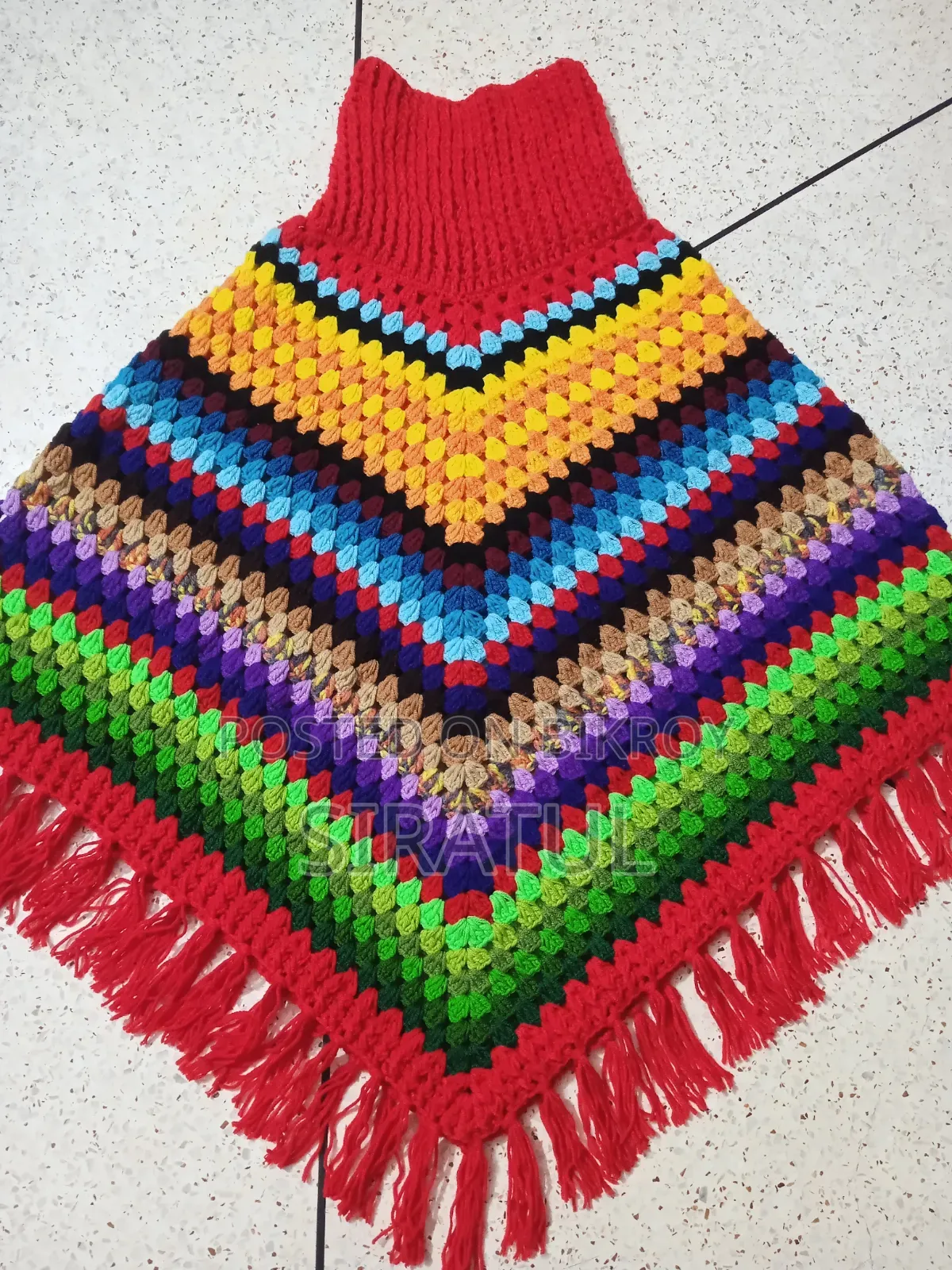 Handmade Crochet Poncho