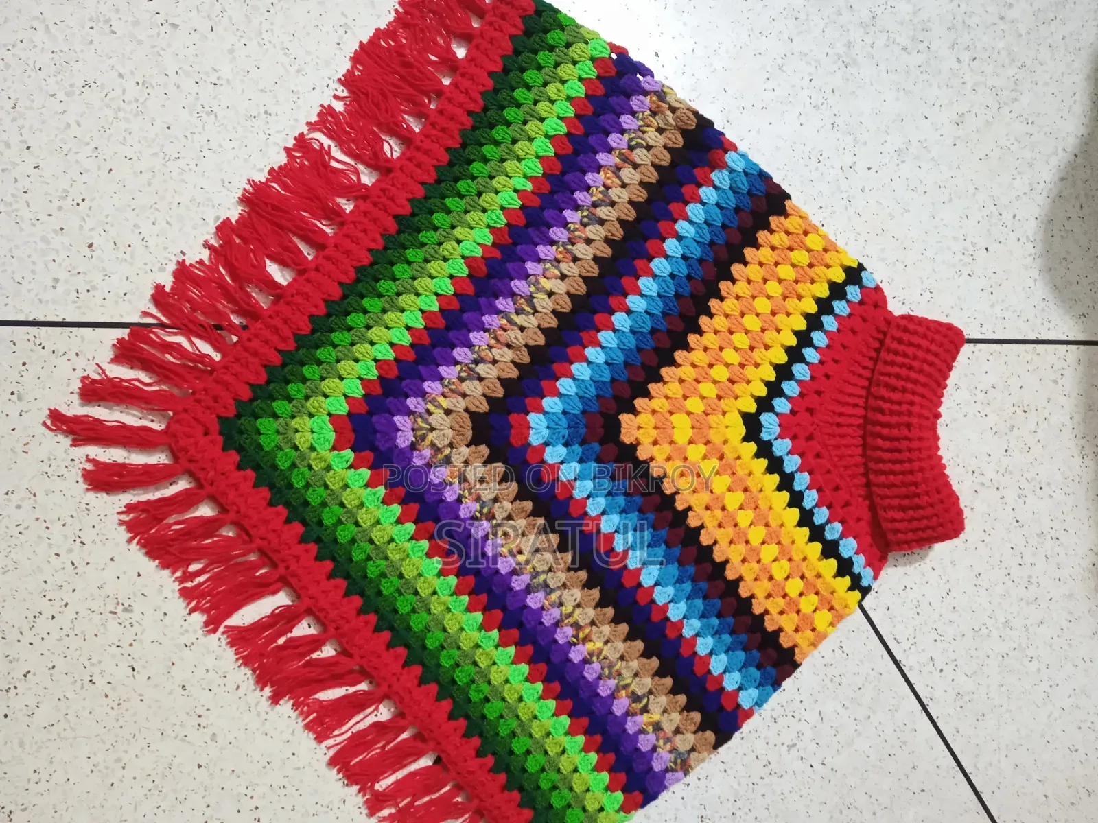 Handmade Crochet Poncho