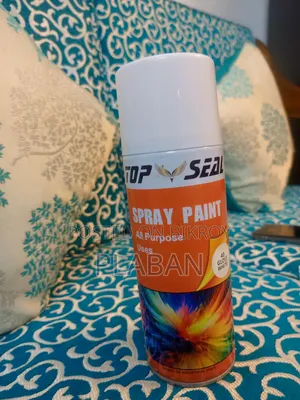 White Color Paint Spray