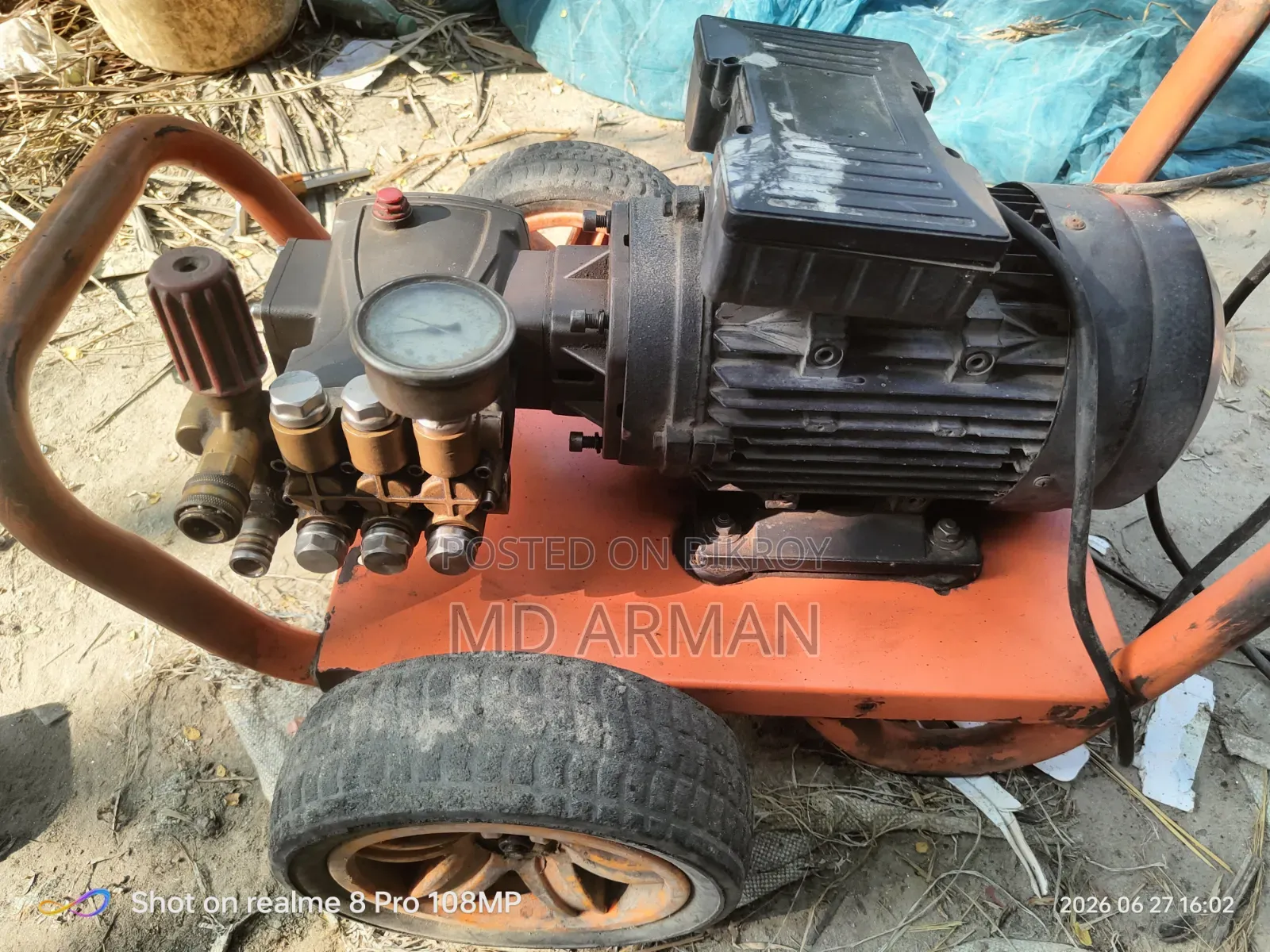 High Speed Pressure Pump for Car Wash