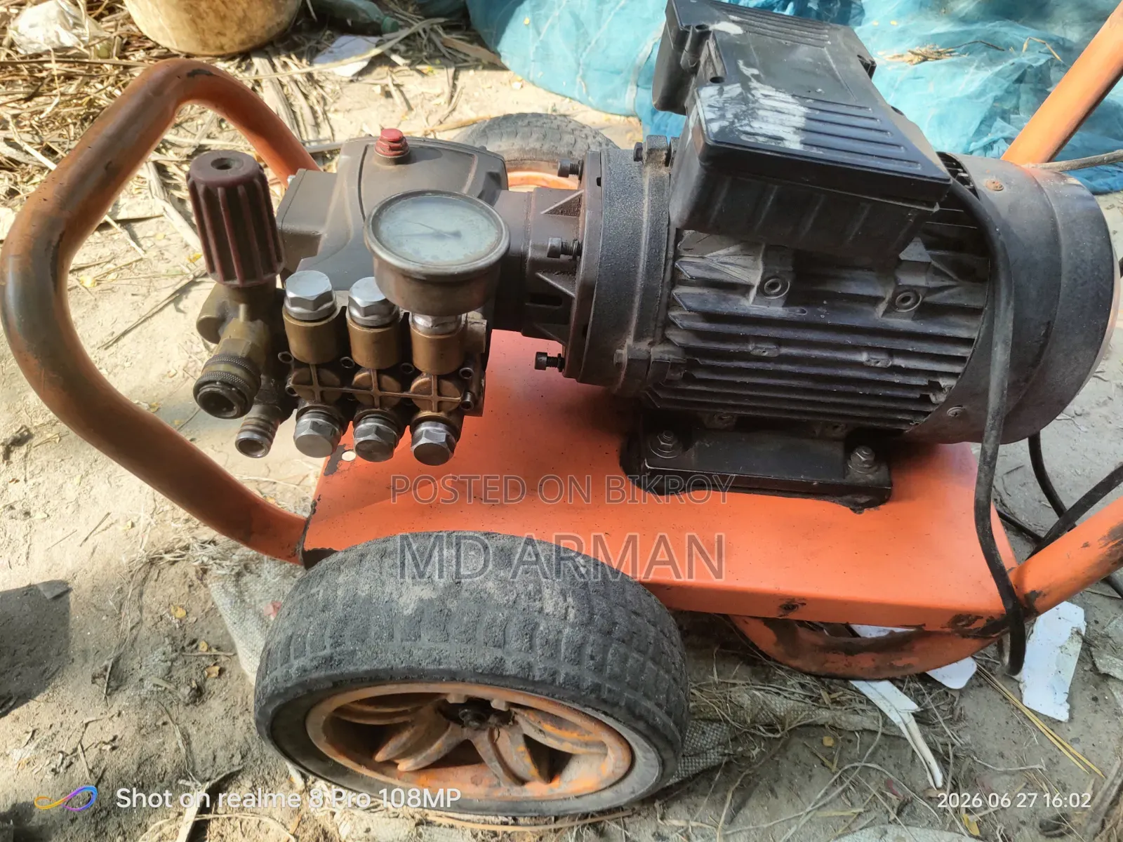 High Speed Pressure Pump for Car Wash