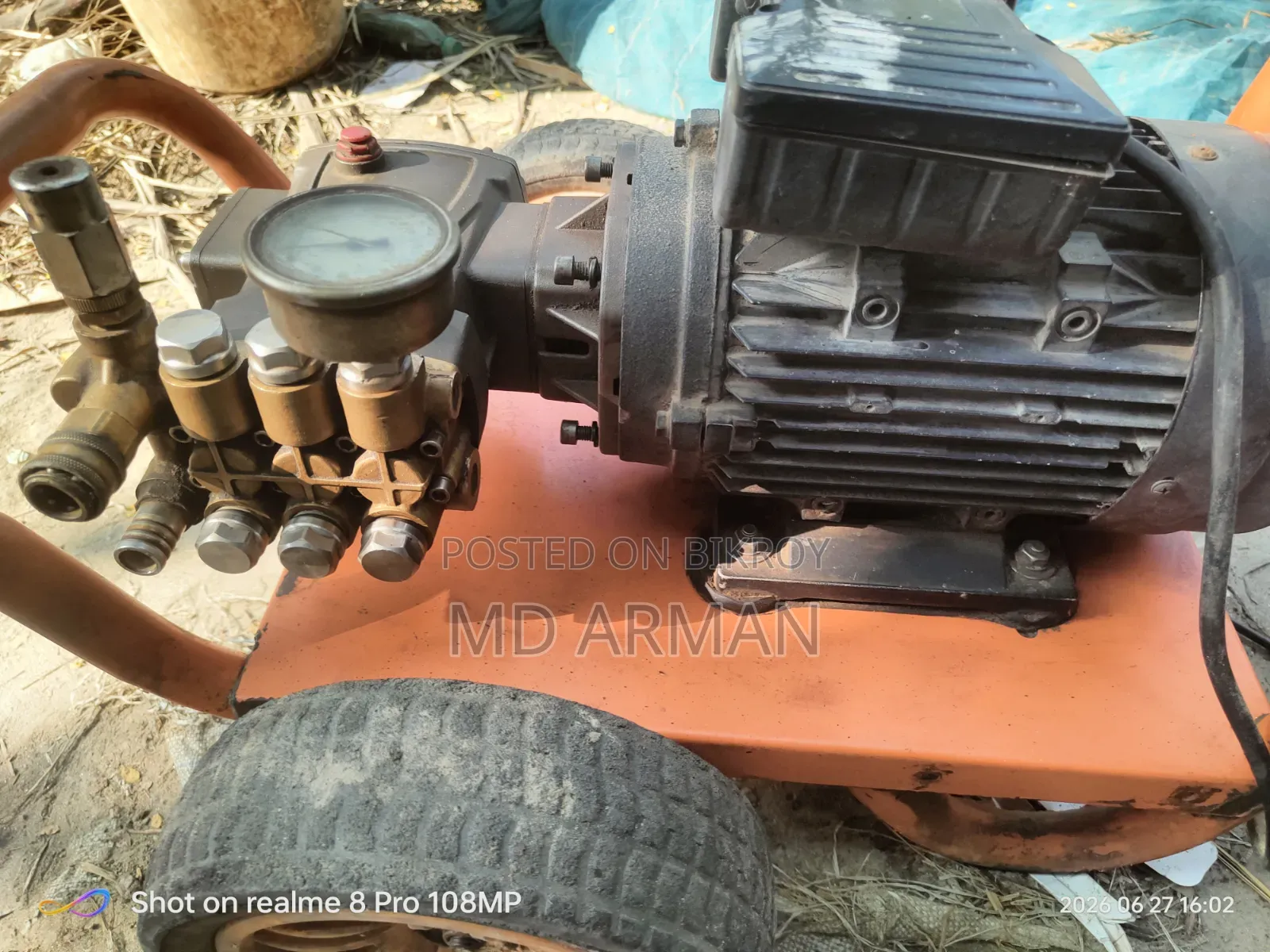 High Speed Pressure Pump for Car Wash