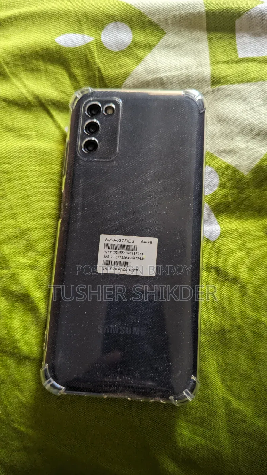 Samsung Galaxy A03s 64 GB Black
