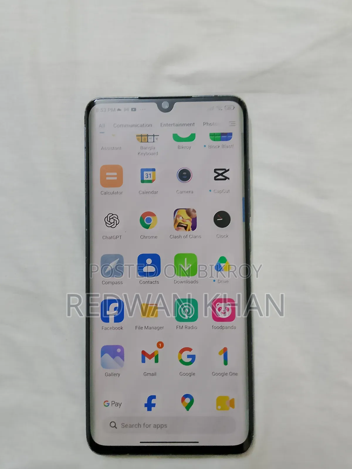 Xiaomi Mi 10 Lite 64 GB Blue