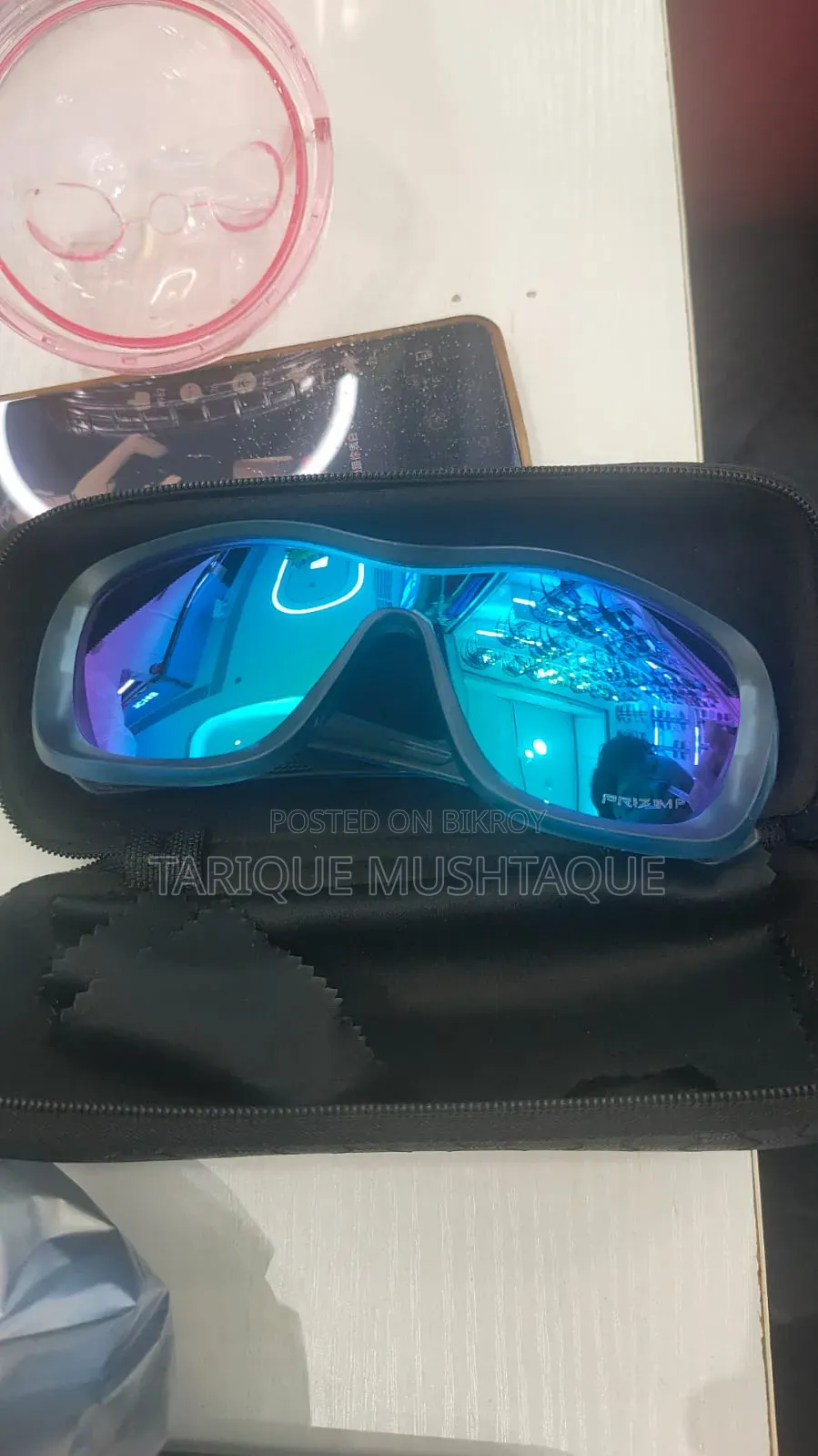 American Skylewith Prizm Sapphire Polarized Lenses.