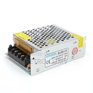 12V 5A SMPS Power Supply - Brand New | Multi-Purpose