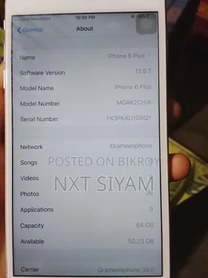 Apple iPhone 6 Plus 64 GB Silver