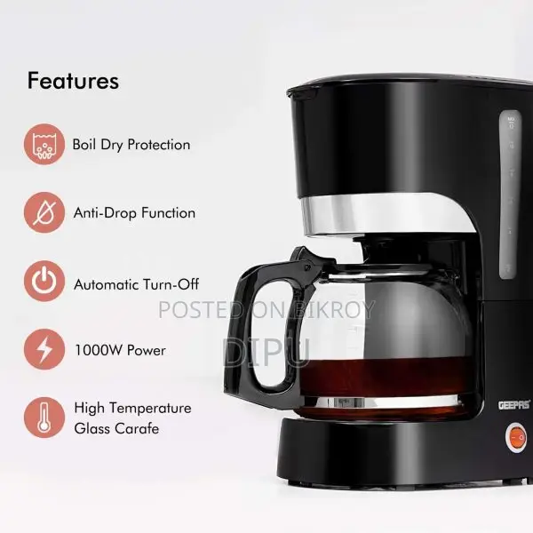 Geepas Coffee Maker