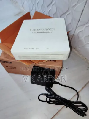 Huawei ওয়াইফাই রাউটারের জন্য ফাইবার অনু (অরিজিনাল এডাপ্টর সহ)