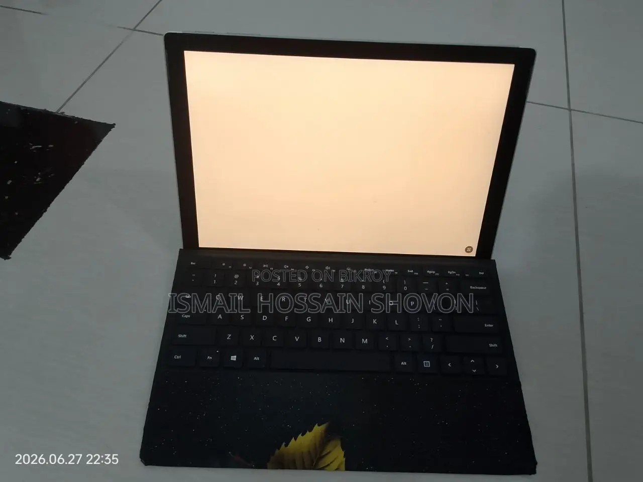 Laptop Microsoft Surface Pro 7 8GB Intel Core i5 SSD 256GB