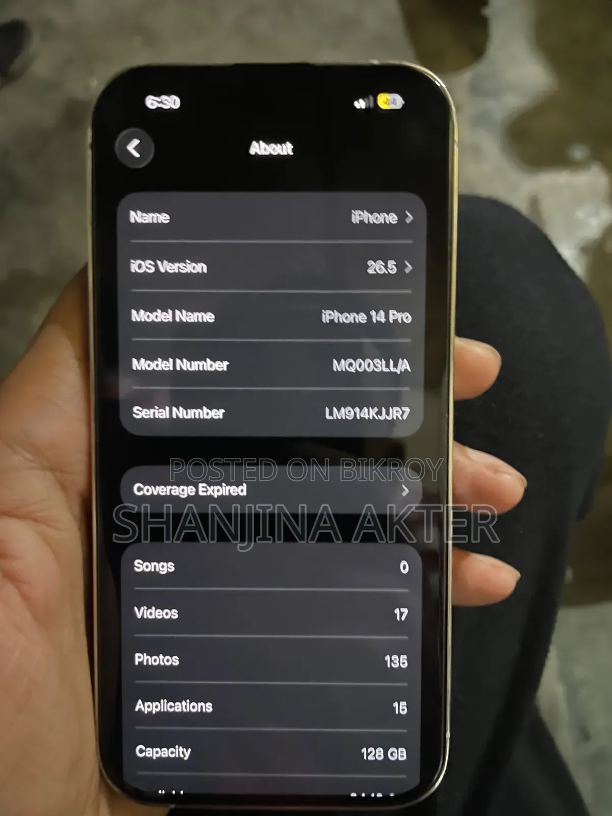 Apple iPhone 14 Pro 128 GB White