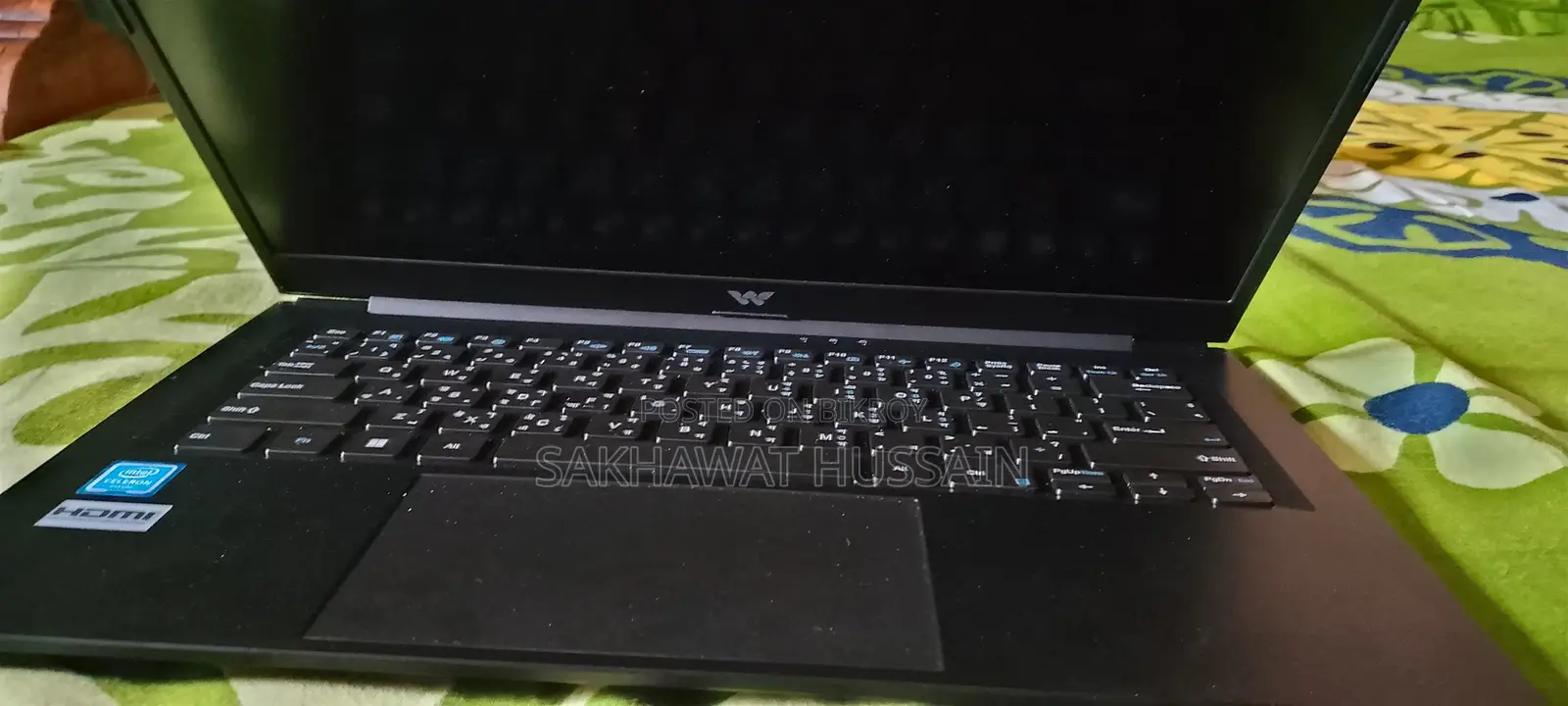 Laptop 8GB Intel Celeron SSD 256GB